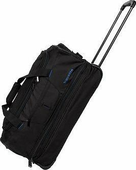 Travelite Basics Wheeled duffle S Black/blue