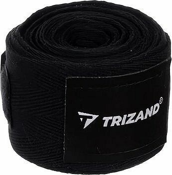 Trizand 23015 Boxerské bandáže 2 ks, 4 m, černé