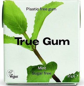 TRUE GUM žvýkačky bez cukru 21g s příchutí máta