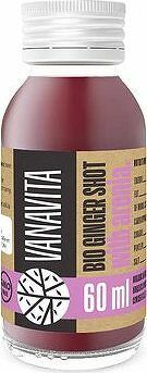 VanaVita Bio Ginger shot with aronia, 60 ml