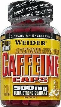 Weider Caffeine caps 110kapsúl