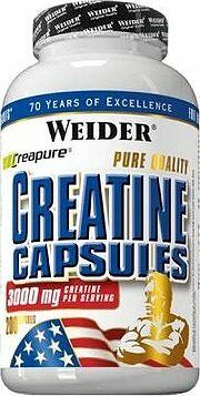 Weider Pure Creatine, 200 kapsúl