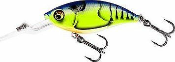 Westin BuzzBite Crankbait, 4 cm, 4 g, Low Floating, Chart. Blue Craw